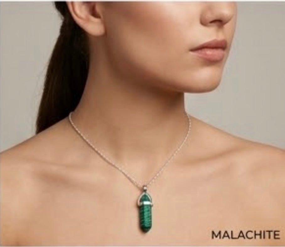 Malachite Stone Pendant
